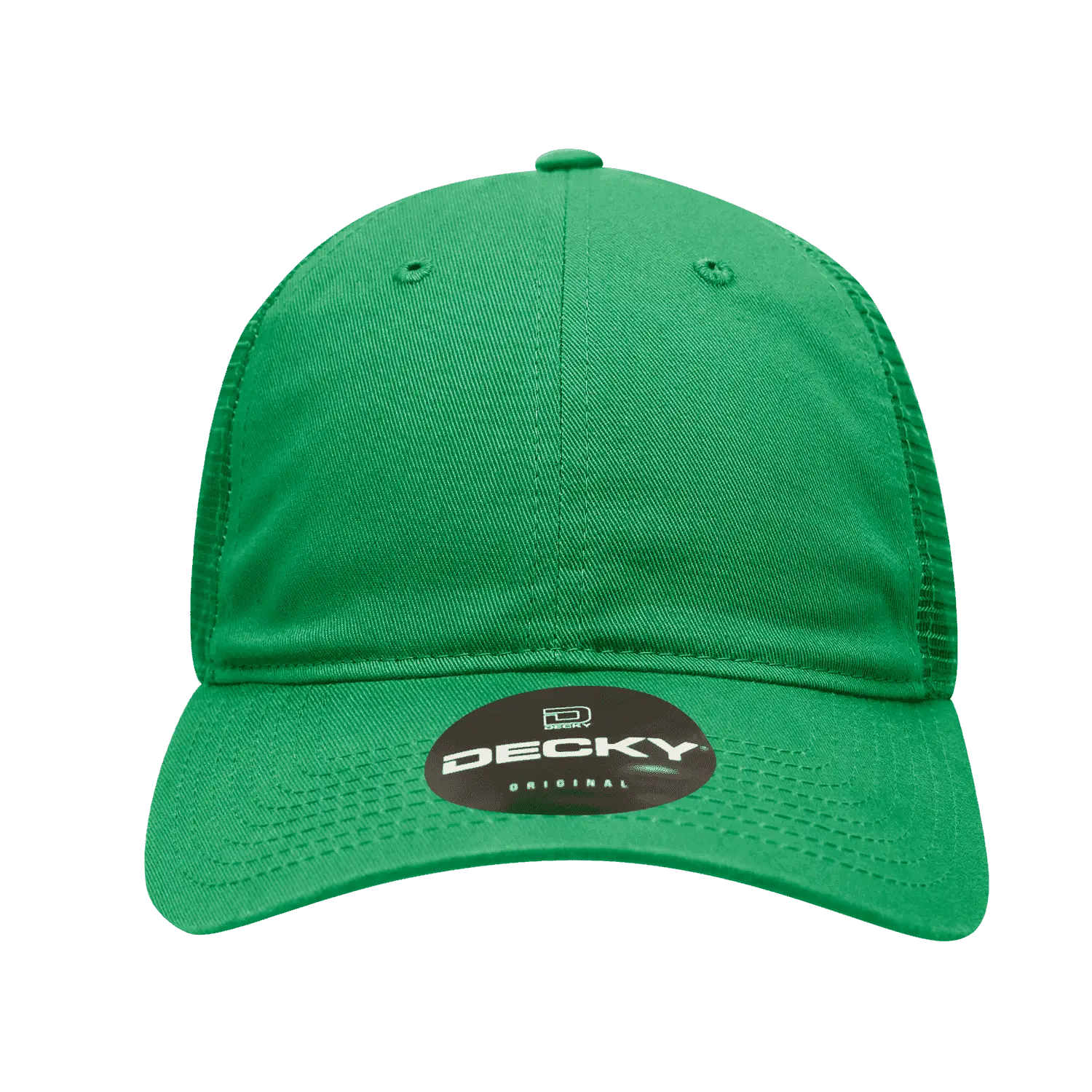 Decky 120 Relaxed Trucker Cap - Kelly - Kelly / One Size Fits Most