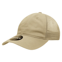 Decky 120 Relaxed Trucker Cap - Khaki - Khaki / One Size Fits Most