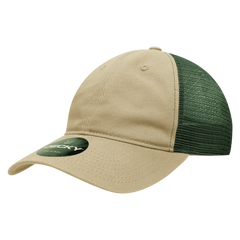 Decky 120 Relaxed Trucker Cap - Khaki Forest - Khaki Forest / One Size Fits Most