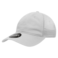 Decky 120 Relaxed Trucker Cap - White - White / One Size Fits Most