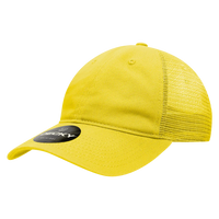 Decky 120 Relaxed Trucker Cap Yellow Yellow / One Size Fits Most