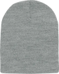 Decky 187 Acrylic Short Beanie - Heather Gray - Gray / One Size Fits Most