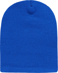 Decky 187 Acrylic Short Beanie- Royal - Royal / One Size Fits Most