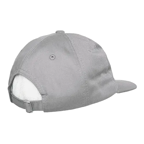 Decky 200 Relaxed Flat Bill Cotton Cap Gray Gray / One Size Fits Most