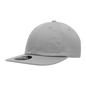 Decky 200 Relaxed Flat Bill Cotton Cap Gray Gray / One Size Fits Most