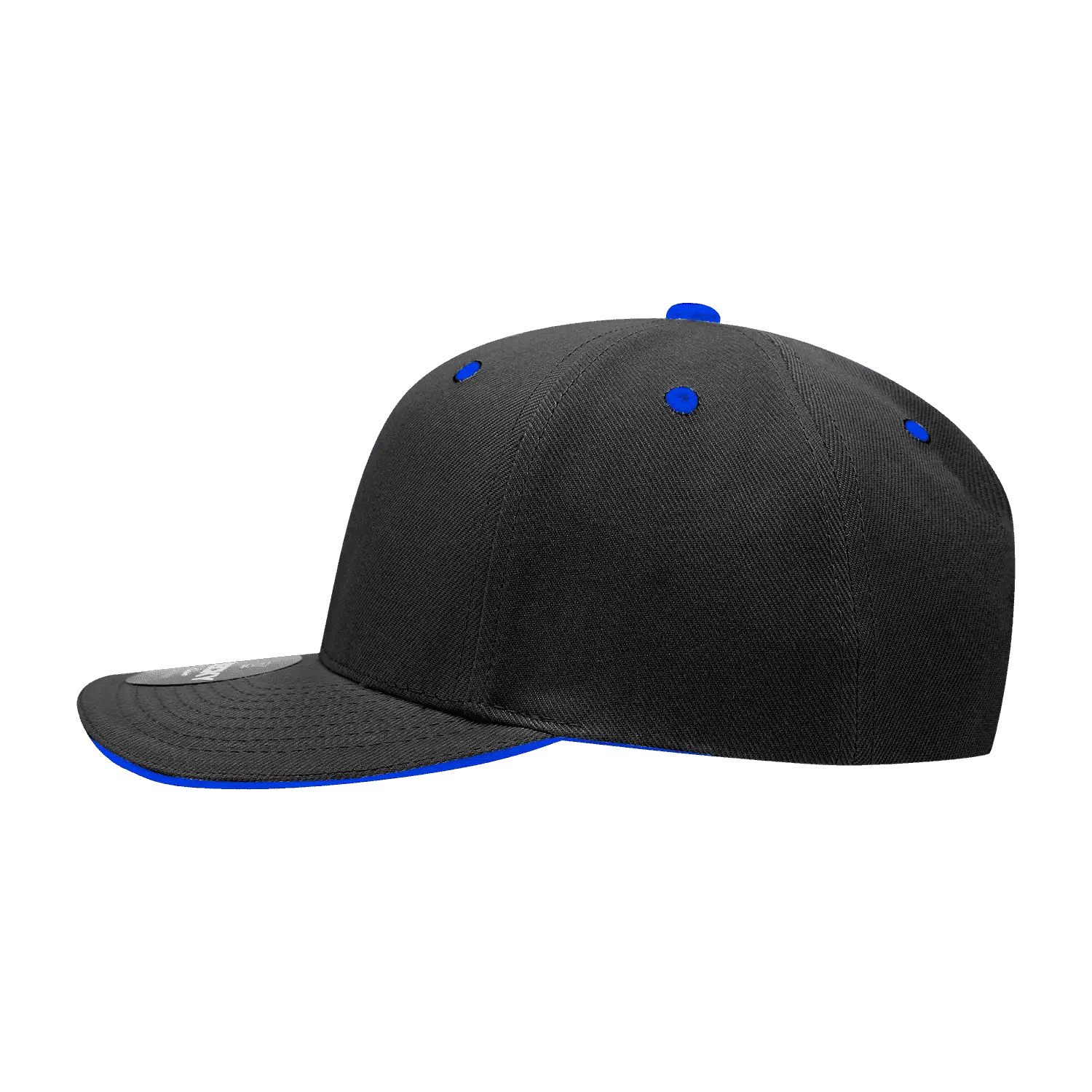 Decky 2003 Sandwich Visor Baseball Cap - Black Royal - Black Royal / One Size Fits Most