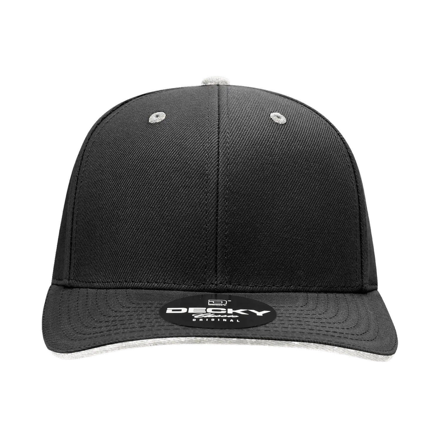 Decky 2003 Sandwich Visor Baseball Cap - Black White - Black White / One Size Fits Most