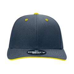 Decky 2003 Sandwich Visor Baseball Cap Navy Gold Navy Gold / One Size Fits Most