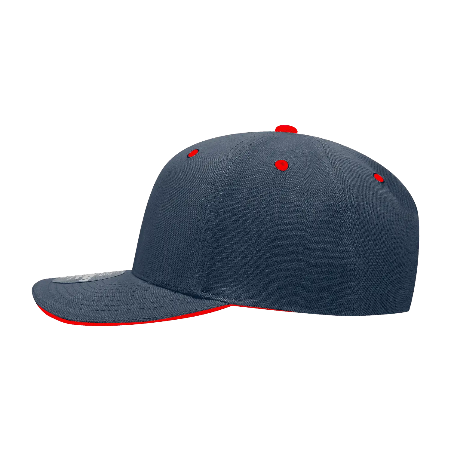 Decky 2003 Sandwich Visor Baseball Cap - Navy Red - Navy Red / One Size Fits Most