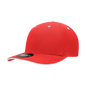 Decky 2003 Sandwich Visor Baseball Cap Red White Red White / One Size Fits Most