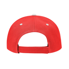 Decky 2003 Sandwich Visor Baseball Cap Red White Red White / One Size Fits Most