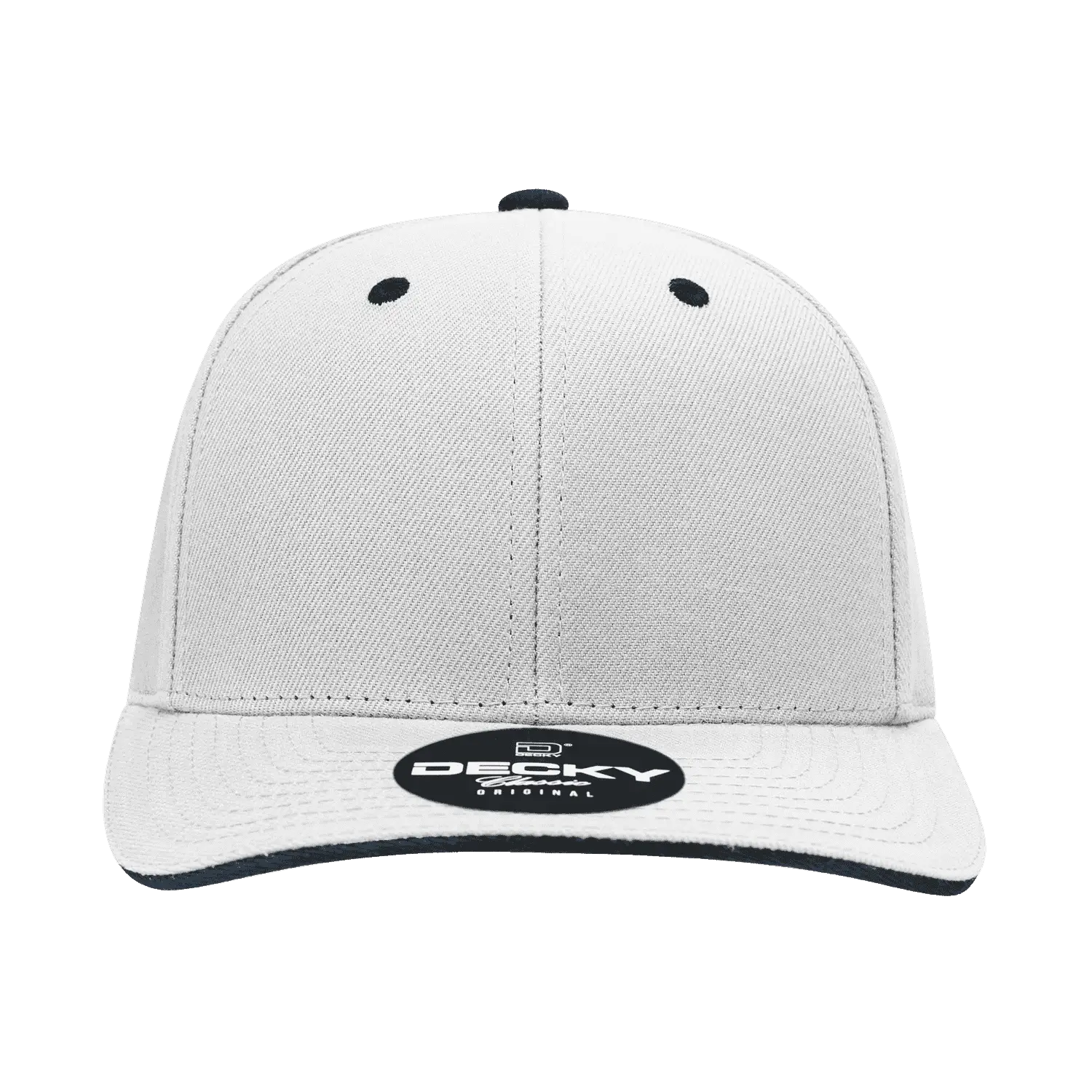 Decky 2003 Sandwich Visor Baseball Cap White Navy White Navy / One Size Fits Most