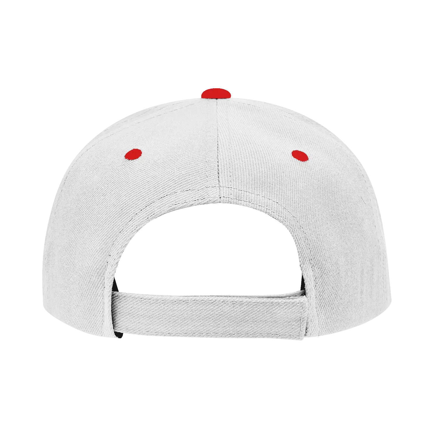 Decky 2003 Sandwich Visor Baseball Cap - White Red - White Red / One Size Fits Most