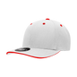 Decky 2003 Sandwich Visor Baseball Cap White Red White Red / One Size Fits Most
