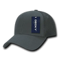 Decky 204 Low Crown Air Mesh Baseball Cap Charcoal Dark Gray / One Size Fits Most