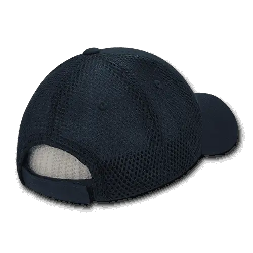 Decky 204 Low Crown Air Mesh Baseball Cap - Navy Navy - Navy / One Size Fits Most