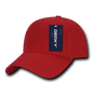 Decky 204 Low Crown Air Mesh Baseball Cap Red Red Red / One Size Fits Most