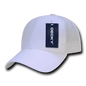 Decky 204 Low Crown Air Mesh Baseball Cap - White White - White / One Size Fits Most