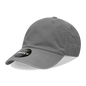 Decky 205 Relaxed Washed Cotton Cap - Charcoal - Dark Gray / One Size Fits Most