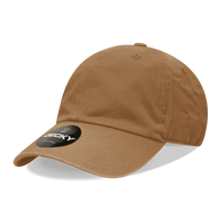 Decky 205 Relaxed Washed Cotton Cap - Coyote - Brown / One Size Fits Most