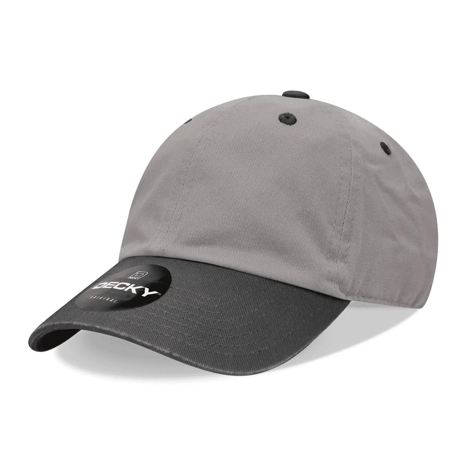 Decky 205 Relaxed Washed Cotton Cap - Gray Black - Gray Black / One Size Fits Most