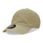 Decky 205 Relaxed Washed Cotton Cap - Khaki - Khaki / One Size Fits Most