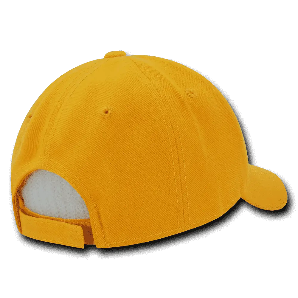 Decky 206 Low Structured Baseball Cap - Gold - Gold / One Size Fits Most