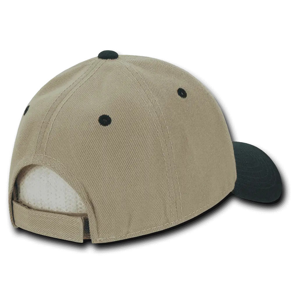Decky 206 Low Structured Baseball Cap - Khaki Hunter - Khaki Forest / One Size Fits Most