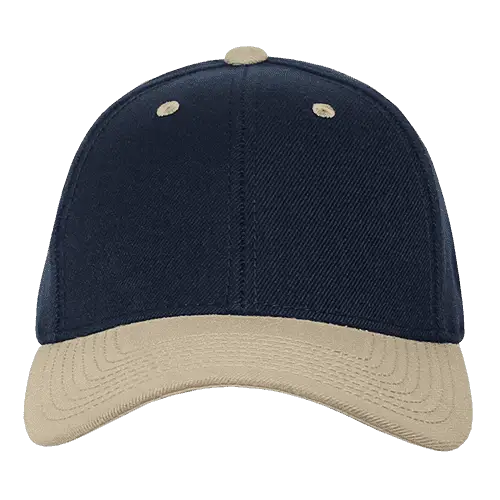 Decky 206 Low Structured Baseball Cap - Navy Vegas Gold - Navy Vegas Gold / One Size Fits Most
