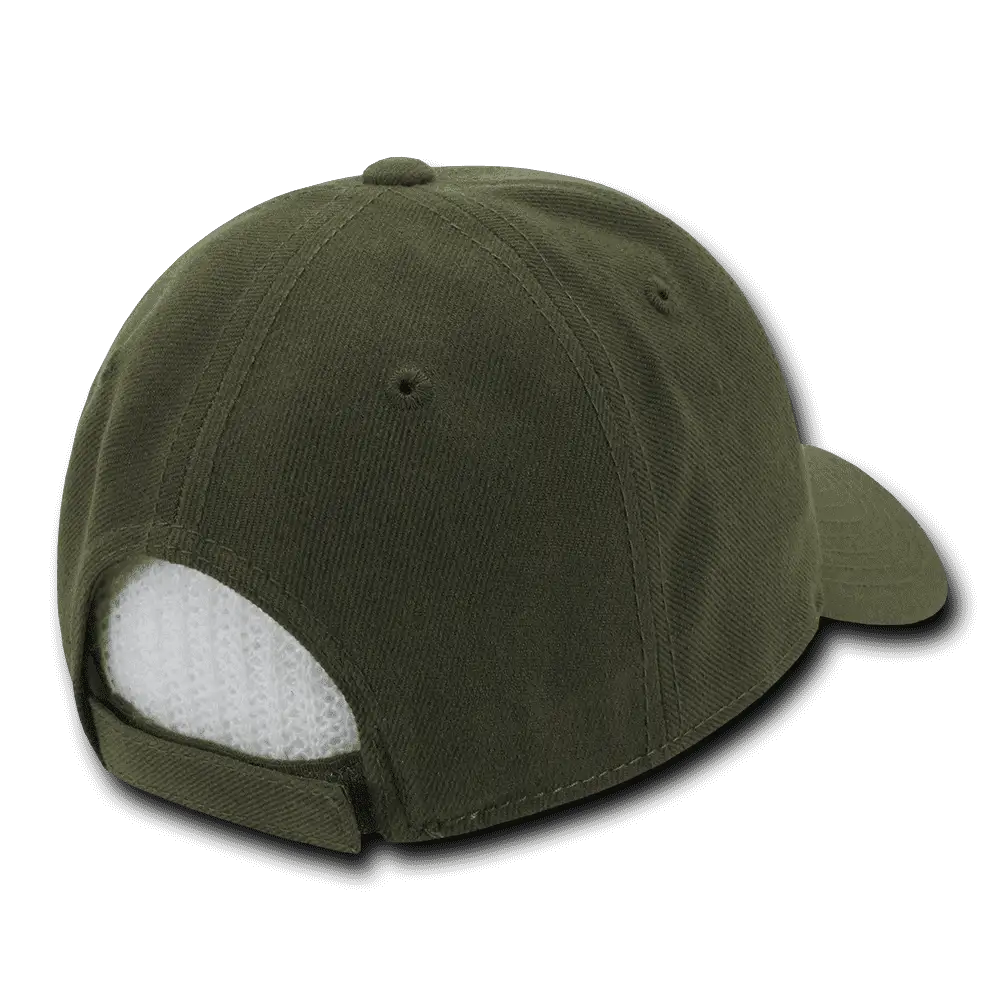 Decky 206 Low Structured Baseball Cap Olive Olive / One Size Fits Most