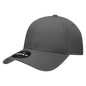 Decky 209 Structured Cotton Baseball Cap - Charcoal - Dark Gray / One Size Fits Most