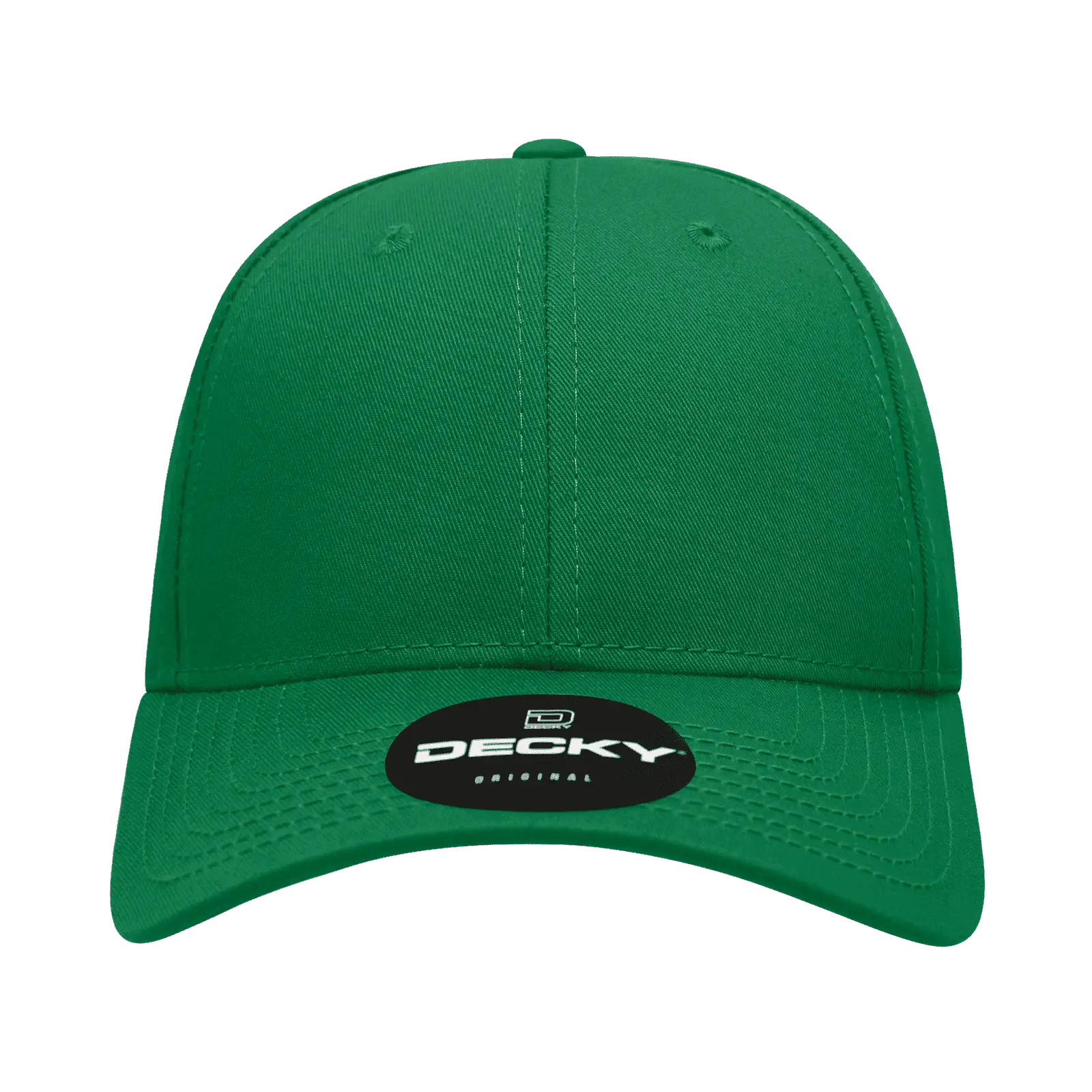 Decky 209 Structured Cotton Baseball Cap - Kelly - Kelly / One Size Fits Most