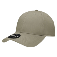 Decky 209 Structured Cotton Baseball Cap - Khaki - Khaki / One Size Fits Most
