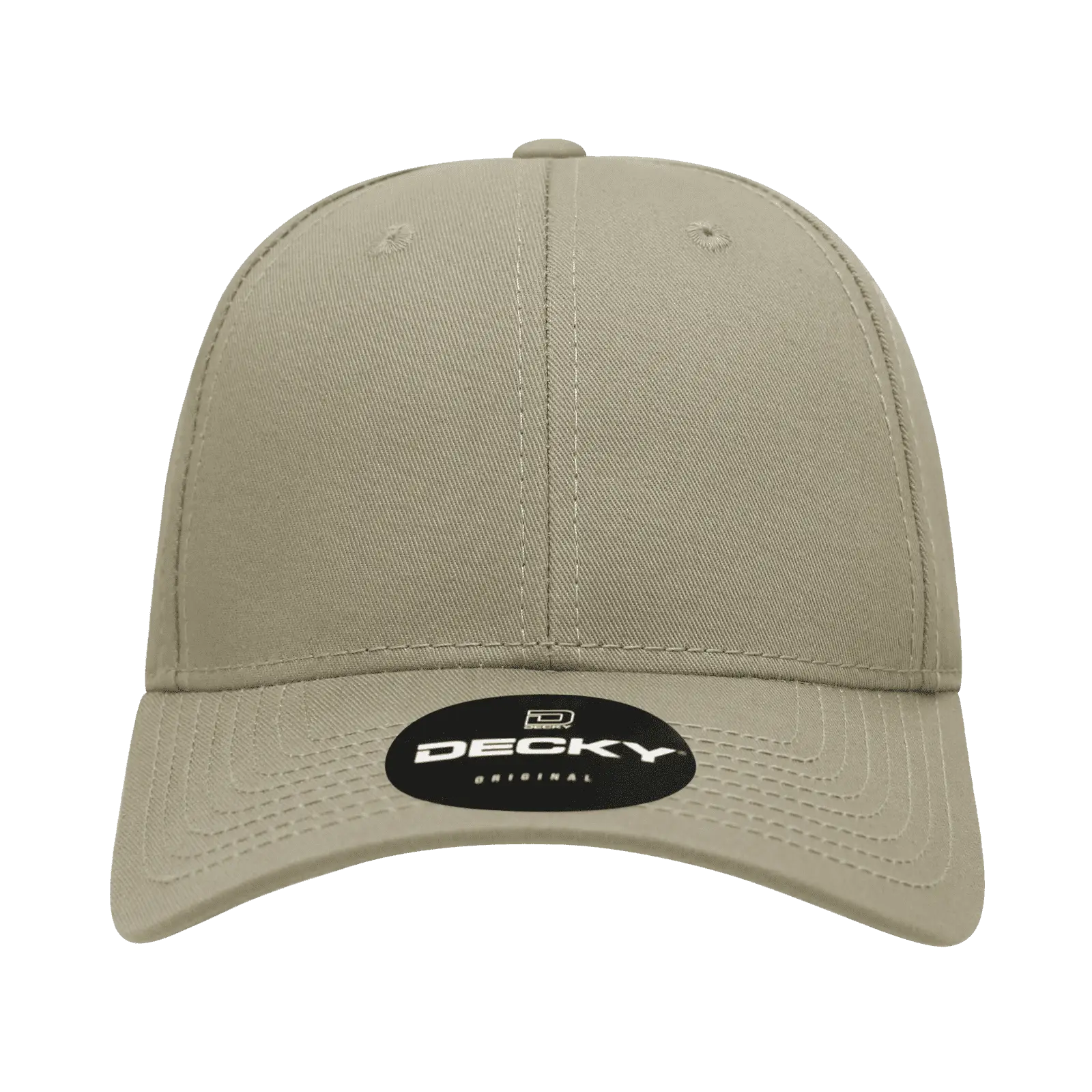 Decky 209 Structured Cotton Baseball Cap - Khaki - Khaki / One Size Fits Most