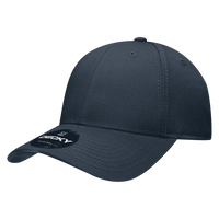 Decky 209 Structured Cotton Baseball Cap - Navy - Navy / One Size Fits Most