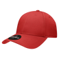 Decky 209 Structured Cotton Baseball Cap - Red - Red / One Size Fits Most