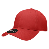 Decky 209 Structured Cotton Baseball Cap - Red - Red / One Size Fits Most