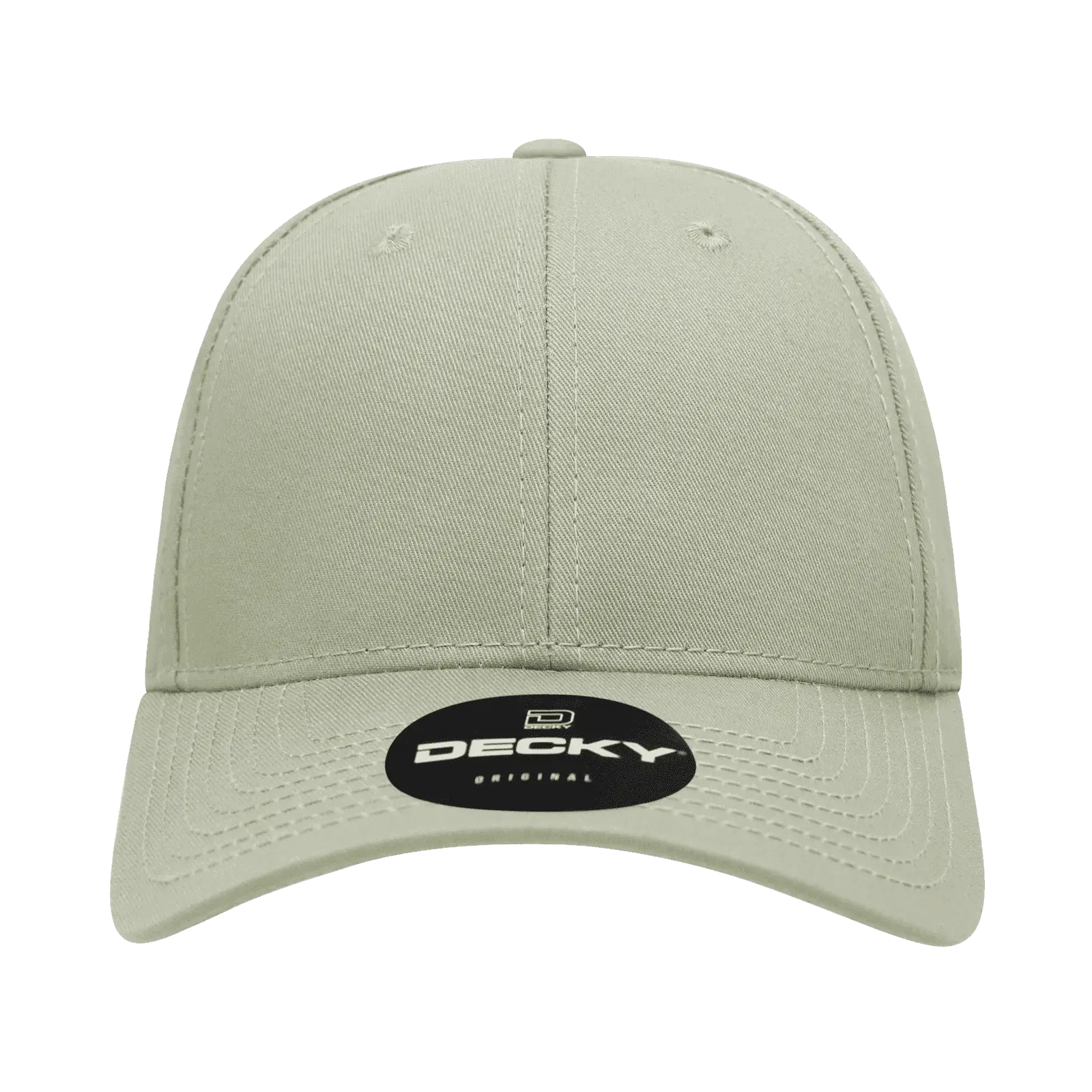 Decky 209 Structured Cotton Baseball Cap - Stone - Ivory / One Size Fits Most