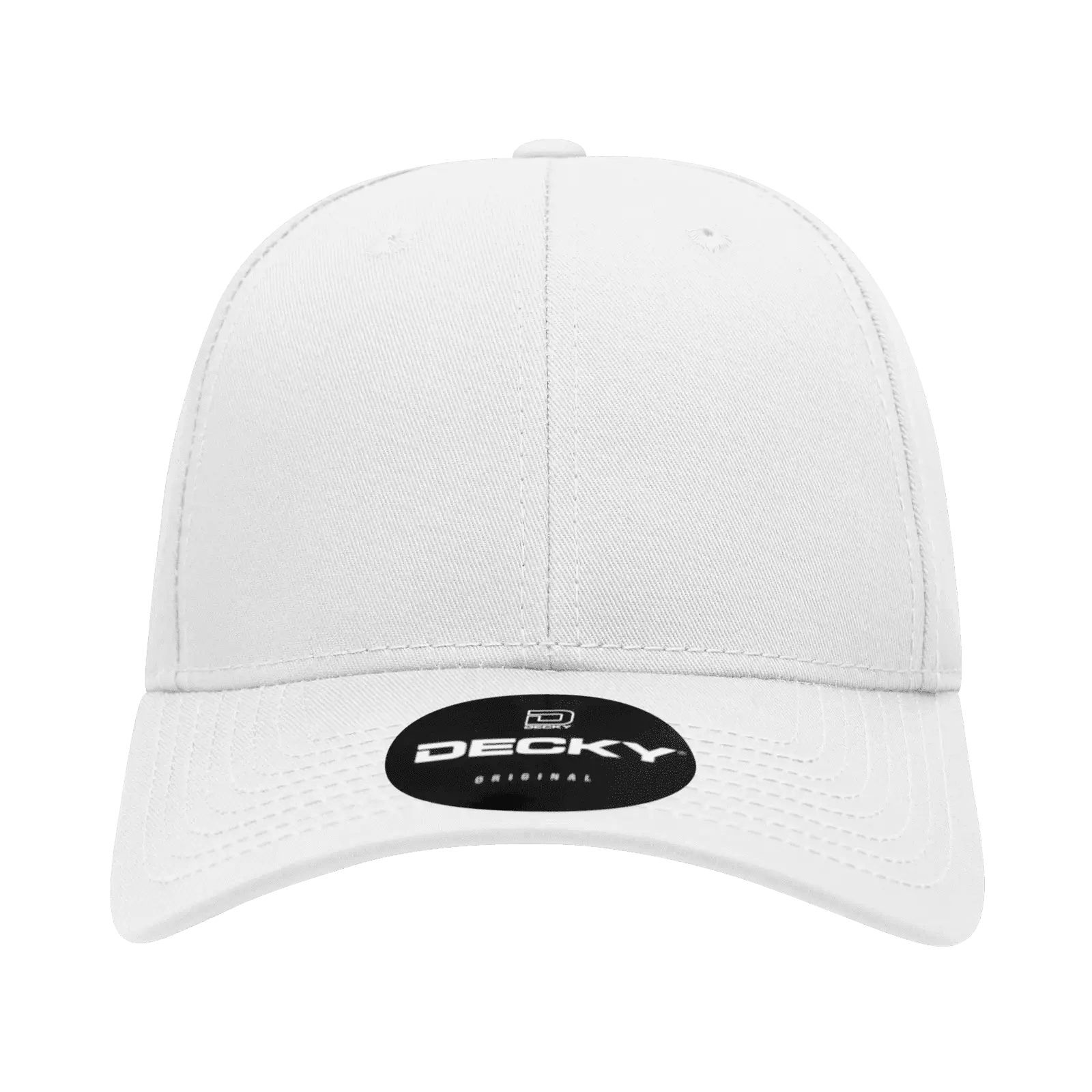 Decky 209 Structured Cotton Baseball Cap - White - White / One Size Fits Most