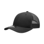 Decky 214 Low Crown Mesh Golf Cap - Black - Black / One Size Fits Most