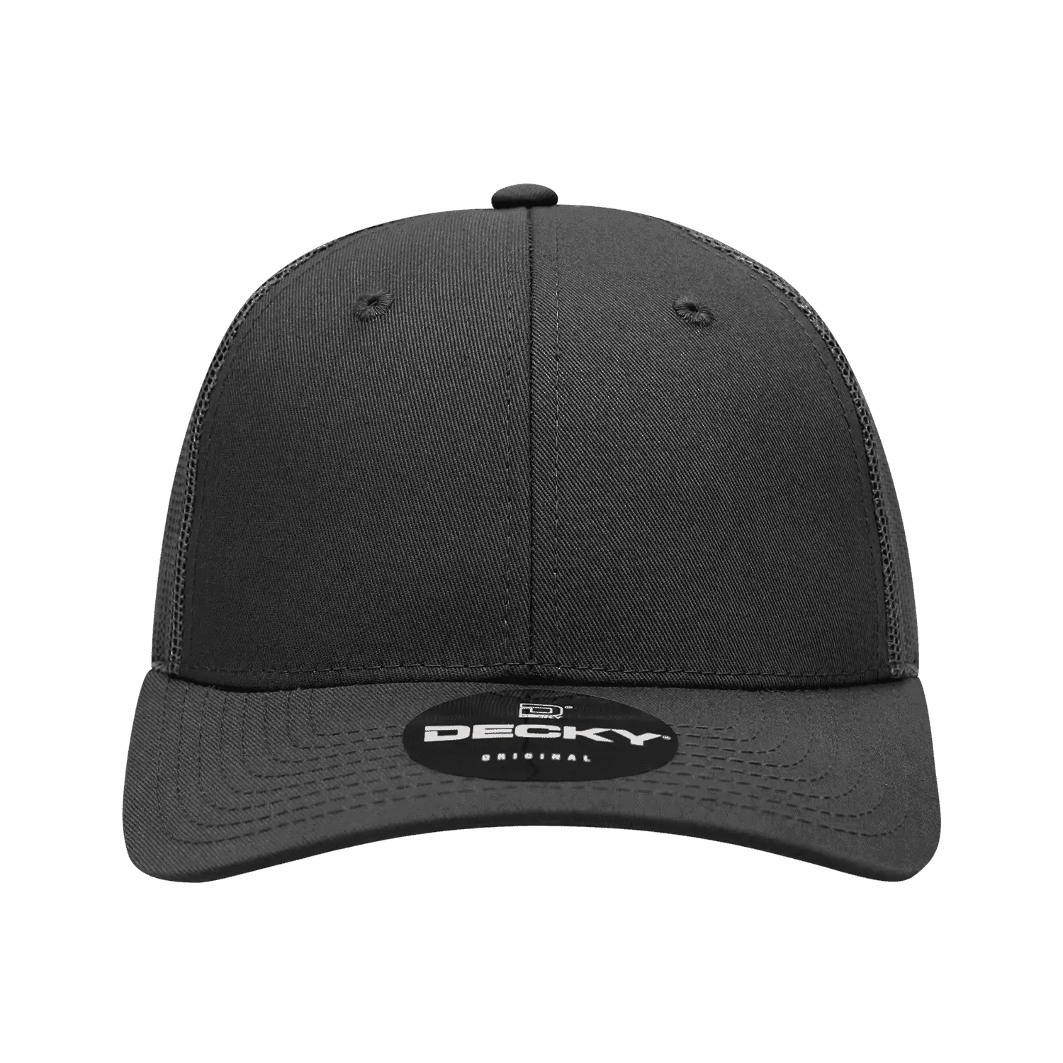 Decky 214 Low Crown Mesh Golf Cap - Black - Black / One Size Fits Most