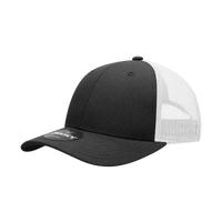 Decky 214 Low Crown Mesh Golf Cap - Black White - Black White / One Size Fits Most