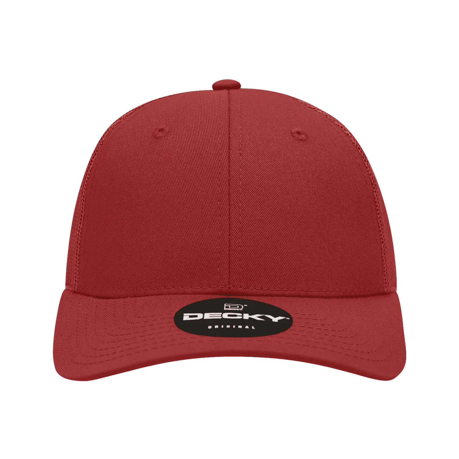 Decky 214 Low Crown Mesh Golf Cap - Cardinal Cardina - Cardinal / One Size Fits Most