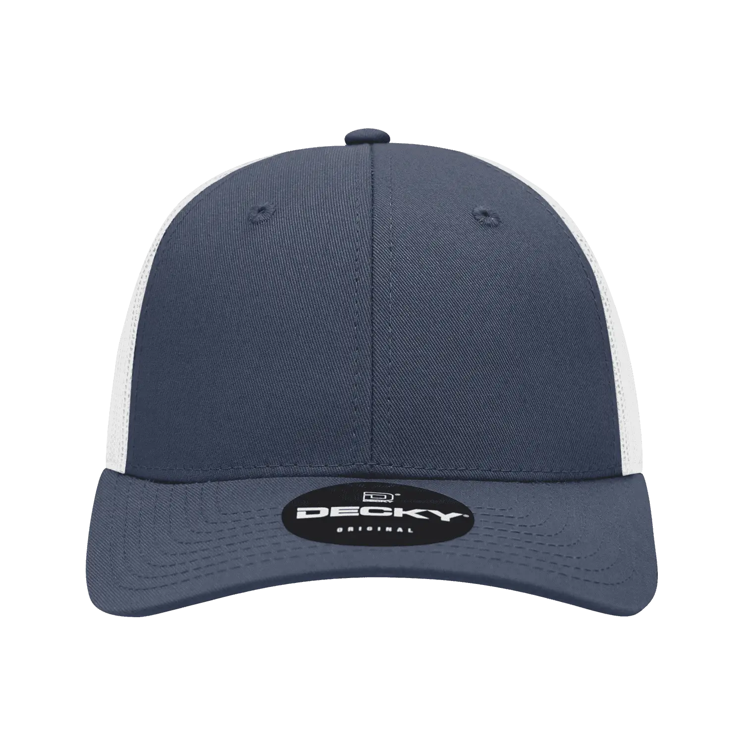 Decky 214 Low Crown Mesh Golf Cap - Navy White - Navy White / One Size Fits Most