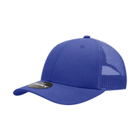 Decky 214 Low Crown Mesh Golf Cap - Royal Royal - Royal / One Size Fits Most