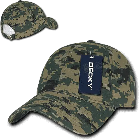 Decky 216 Relaxed Cotton Camo Cap - MCU Camo - MCU Camo / One Size Fits Most
