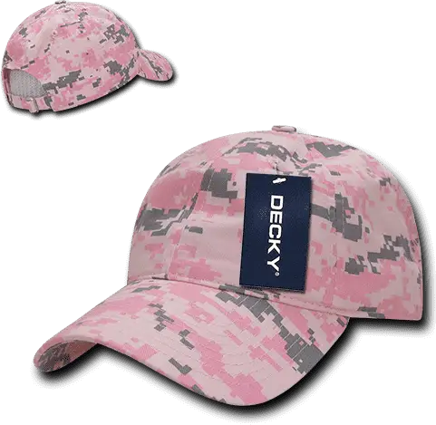 Decky 216 Relaxed Cotton Camo Cap - PKD Camo - PKD Camo / One Size Fits Most