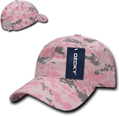 Decky 216 Relaxed Cotton Camo Cap PKD Camo PKD Camo / One Size Fits Most