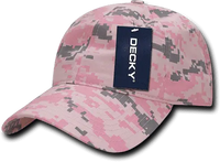 Decky 216 Relaxed Cotton Camo Cap PKD Camo PKD Camo / One Size Fits Most