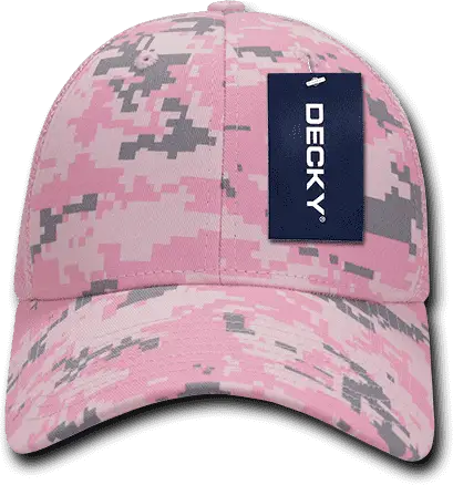 Decky 218 Structured Camo Trucker Cap - PKD Camo - PKD Camo / One Size Fits Most